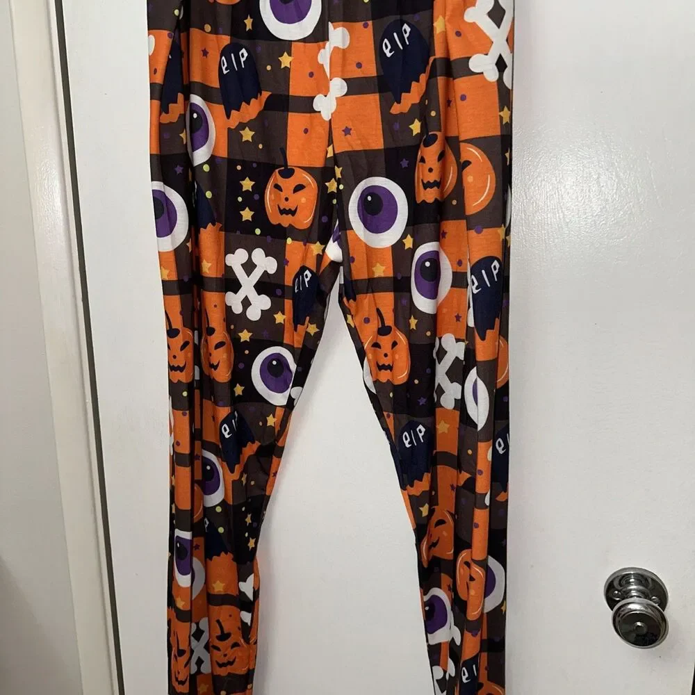 Halloween Pajamas Or Costume Top &Bottoms Sz 2XL